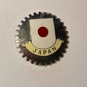 Japan Flag belt buckle